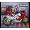 1/9 Scale Honda CBR 1000RR HRC Toy Motorcycle for Children Racing Model Diecast Miniature Large Size Lightable Collection Gift Boy Kid