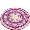 Pink Cardcaptor Sakura Magic Circle Bedside Carpet - Cute Cartoon Floor Mat for Girls' Bedrooms