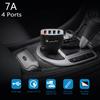 Original 4 Port Usb Car Charger Adapter Qc 3.0 Quick Charge For Ipad Iphone 12 13 Pro Max 11 8 Plus Xs Mobile Phone Accessories
