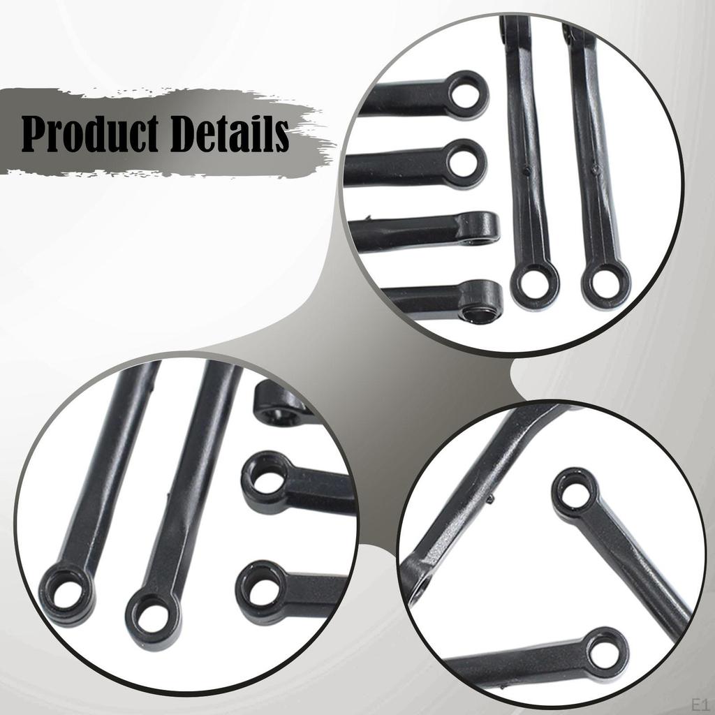 RC Tie Rods Easy Installation Professional Modification Directly Replace Parts Steering Link