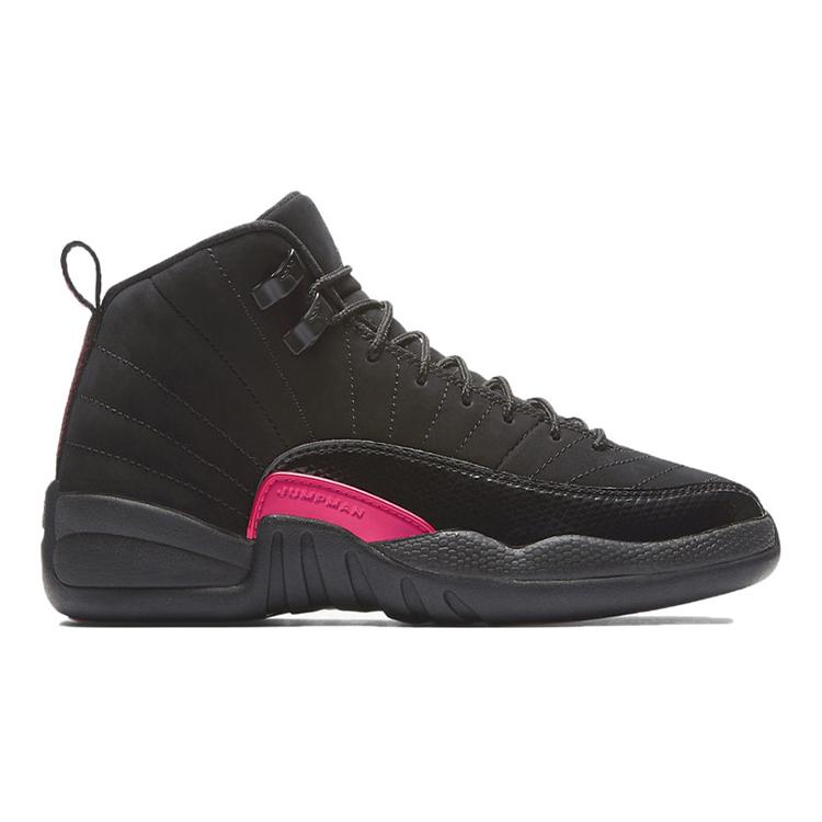 Jordan 12 Retro Schwarz Rush Pink GS 510815-006