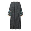 ZANZEA Bohemian Print Holiday Casual Long Sleeve Beach Long Cardigan Cover Up