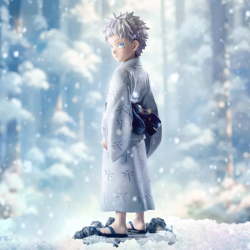 Anime JJK Figure Gojo Satoru Action Figure Gojo Childhood PVC Models Gojo Satoru Figurine Statue Desktop Ornament Toys Gift 14CM