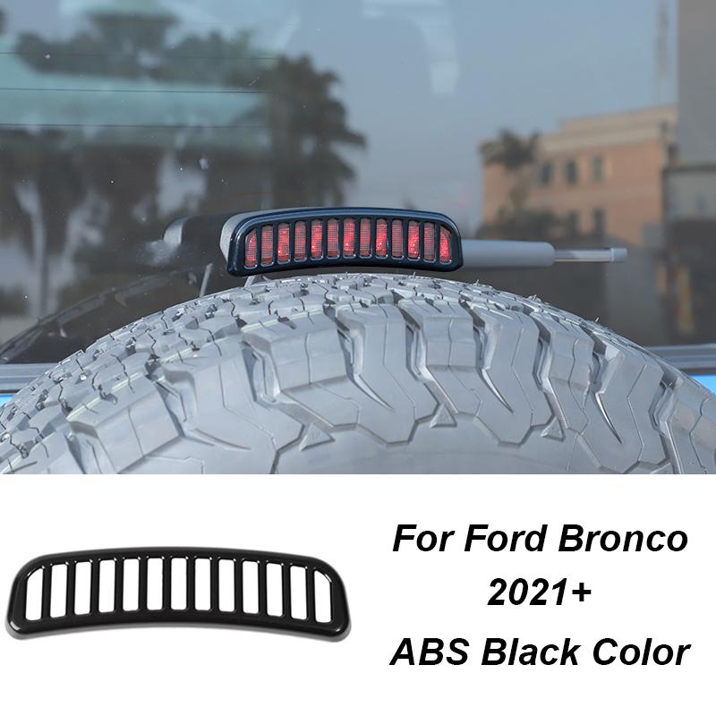

TESIN ABS автомобильный фара защитный чехол для Ford Bronco вверх задний фонарь фара поворотники высокие стоп-сигналы колпаки High Brake Light B