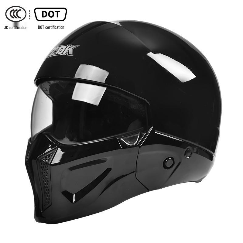 3C Certified Scorpion Full Face Helmet for Men & Women - Breathable Summer Motorcycle Cruiser Helmet