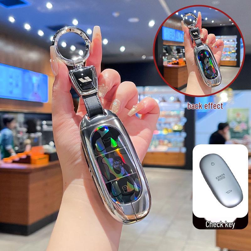 Li Auto Key Cover: Fits 25 L7, 24 L9, One, and L8 Models with Premium Metal Buckle and Full Protection for L6