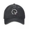 Casquette de Baseball Serpent Classique Délavée Vieillie Kyuss Homme Headwear Hard Rock Hommes Femmes Casquettes Outdoor Chapeau