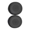 1Pair Ear Pad Replacement Protein Leather Earpads Ear Cushions Sponges Cover Earmuffs for Jabra Evolve2 75 Headphones