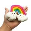 Cartoon Rainbow Stress Relief Toy With Soft Pu Foam Material For Kids And Adults