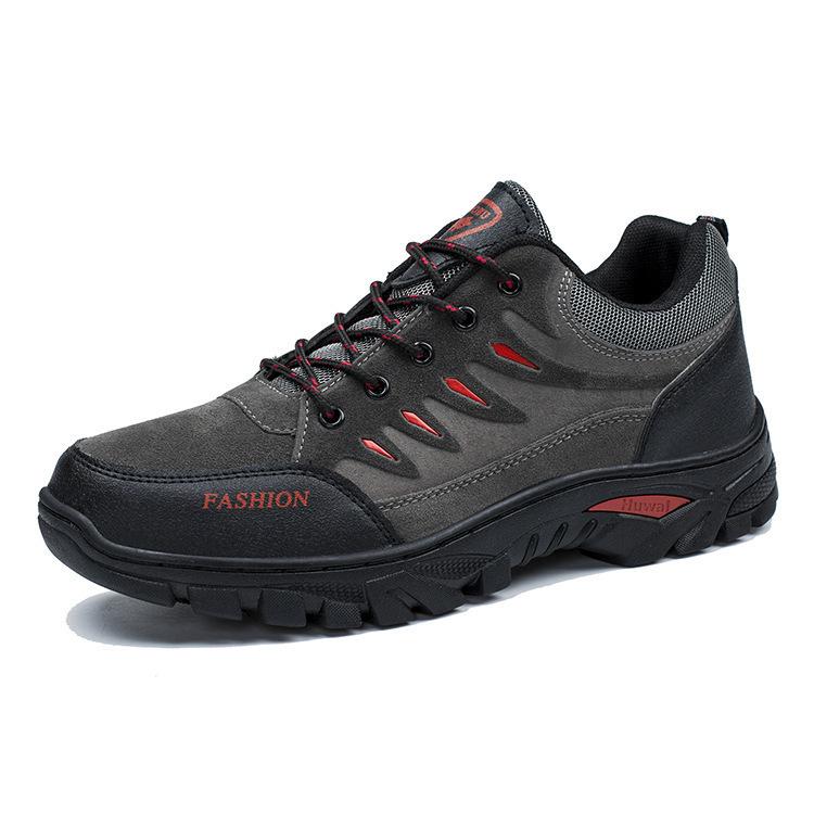 Men's Shoes Outdoor Sports Non-slip Tooling Shoes Wear-resistant and Dirt-resistant Mountaineering Shoes Thick-soled Heightening Casual Men's Shoes
