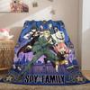 SpyxFamily Professional 2D Print Flannel Blanket, Cartoon Graphic for Room, Warm Bedding Travel Essentials_LIAN