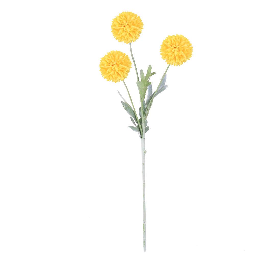 

Искусственный шар хризантемы Цветочный букет Имитация декора Домашний офис Цветок