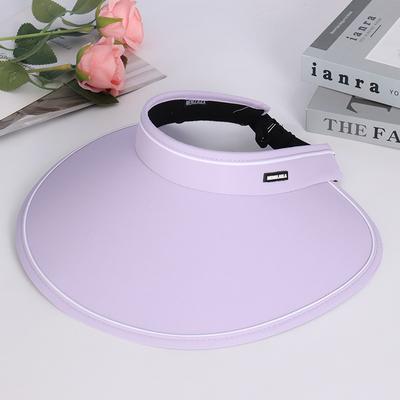 Neuer leerer Zylinder Damen Sonnenschutzhut Outdoor Sonnenhut Damen Sommer Leerer Oberteil Großer Schirm Großer Schirm Design