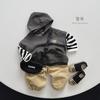 Kids Unisex Hooded Pullover Vest Korean Style Casual Children Sleeveless Vest