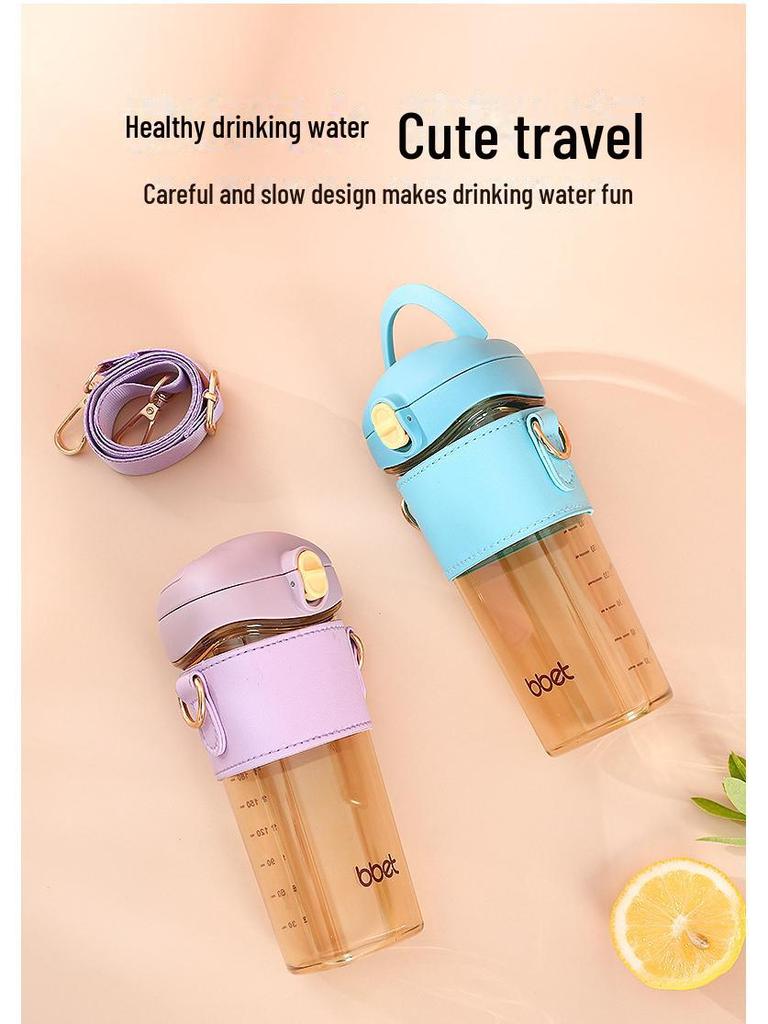 Large Capacity PPSU Learning Cup for Babies 6 Months and Up - Summer Direct Drinking Water Bottle