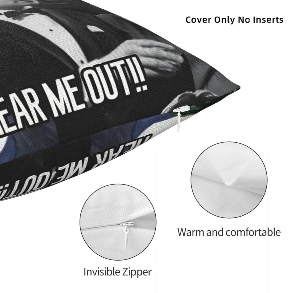 Cartoon Mr. Bean Rowan Atkinson Comedian Pillow Cover Cushion Cover Soft Pillow Case Pillowcases For Wedding Party Home Decor