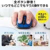 Wireless Mouse, Bluetooth 5.2 + 2.4GHz, Quiet, Type-C Rechargeable, Compact, BackForward Buttons, 6 Buttons, 5 DPI Switching, 4000 DPI, Supports 3