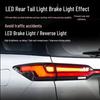 16-23 Toyota Fortuner Sequential Taillight Assembly with Through-Type Rear Lights and Turn Signals