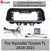Car Android Radio Frame For Hyundai Tucson TL 2018- 12.3 Inch 2DIN Carplay Screen Bracket 16PIN Harness Wire Canbus Adapter