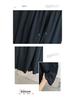 2025 Autumn Plus Size High Waist Loose Casual Twill Satin Pants for Women - Slimming, Versatile, and Long Fit