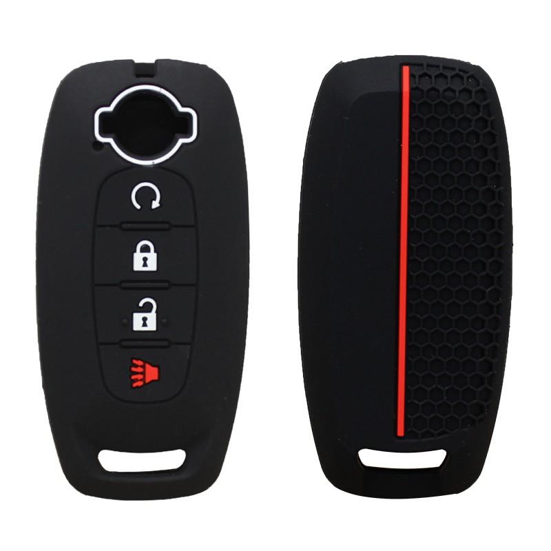 Fit For Nissan Teana Arriya Silicone Key Cover Nissan Sylphy Qijun Loulan Xiake Qida Tuda Keybag