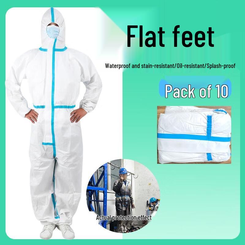 HANDUNYOU Disposable Protective Coverall