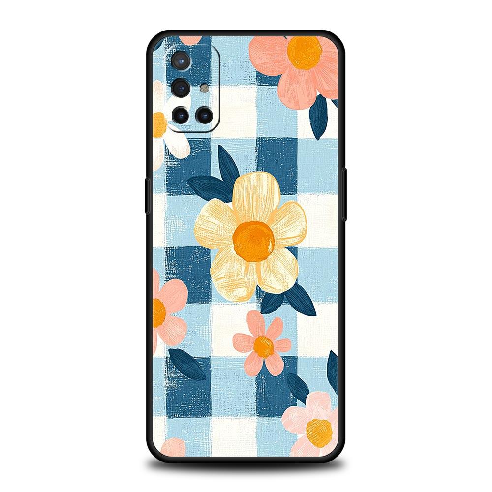 Case For OnePlus 15 13 12 11 10 9 8 7T Pro 13T 13R 12R 10R 9RT 8T Nord 2T CE 2 3 5G Lite Cover Stylish Flower Patterned Design