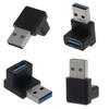 Neuer 90-Grad-USB-3.0-A-Stecker auf Buchse rechtwinkliger Adapteranschluss USB-Stecker für Laptop/PC-Computer