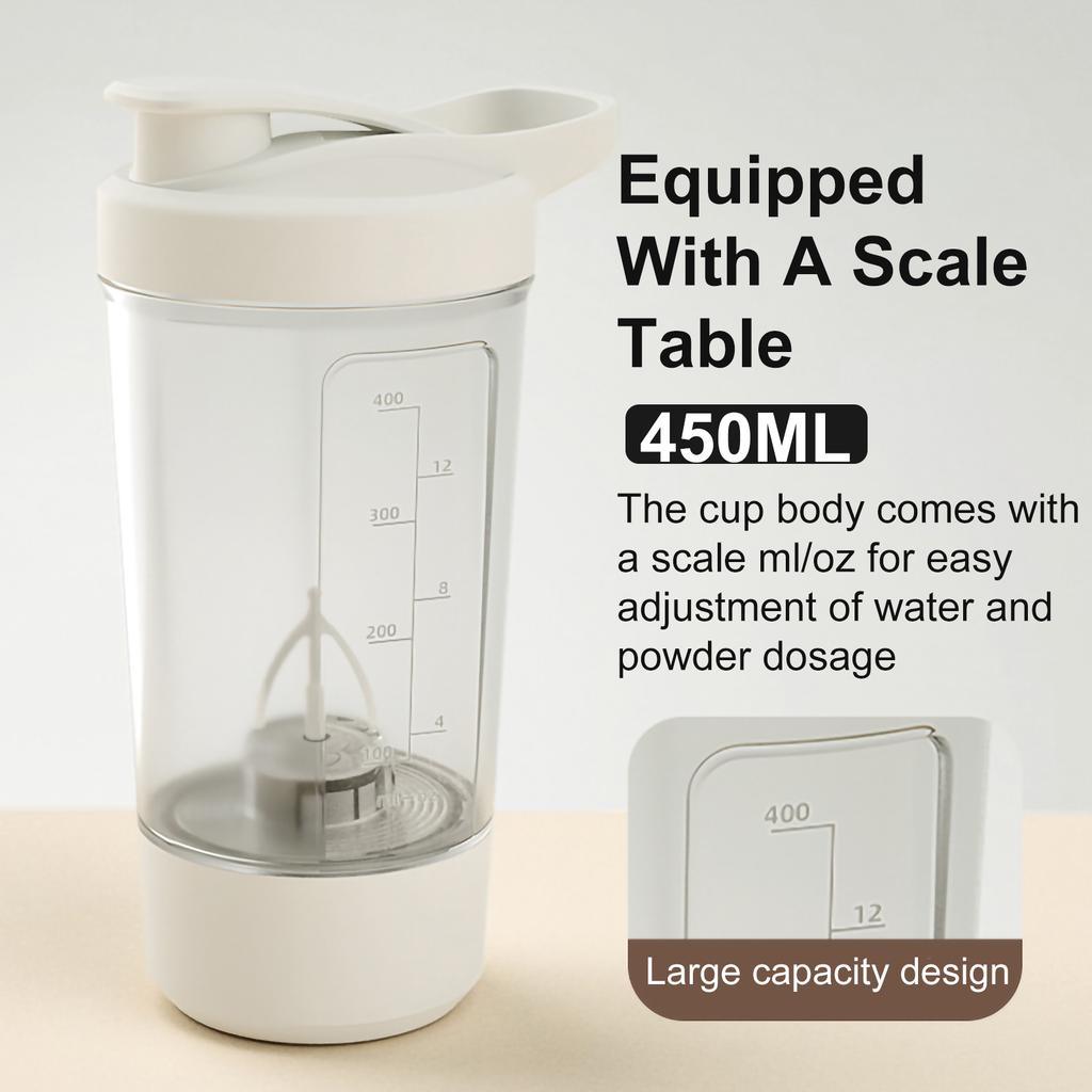 USB Rechargeable Electric Cup Stainless Steel Coffee Stirring Cup 316 Rotating Coffee Milk Juice Water Cup Birthday Gift