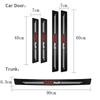 2026 Car S1 Logo Decals Carbon Fiber Door Sill Protector Stickers For S1 S-Line A3 A4 A6 Q3 Q5 A5 Q7 A1 A8 Q2 Q8 Q4 A4L A6L Q3L Q 2x