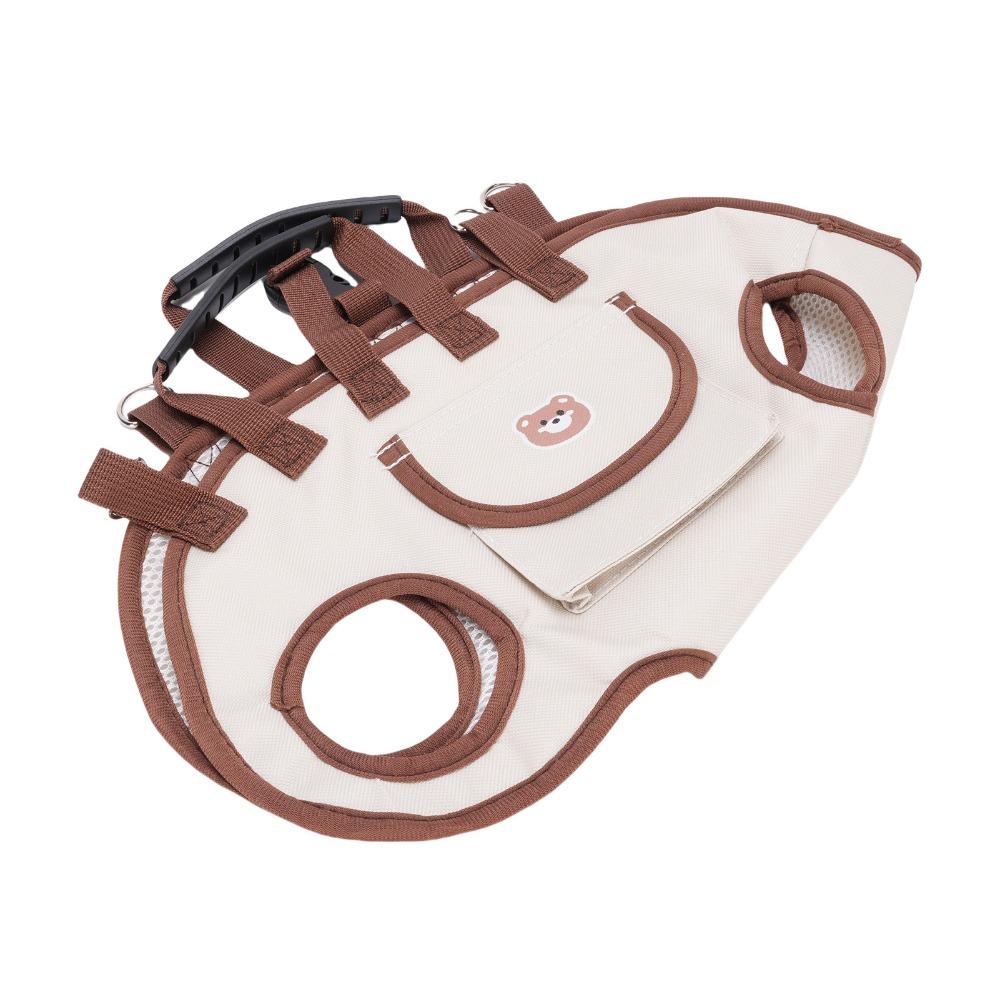 Atmungsaktiver Hundetransportkorb Tragbarer Haustiertransportkorb Strapaziergeschirr für Hunde kleine Hunde