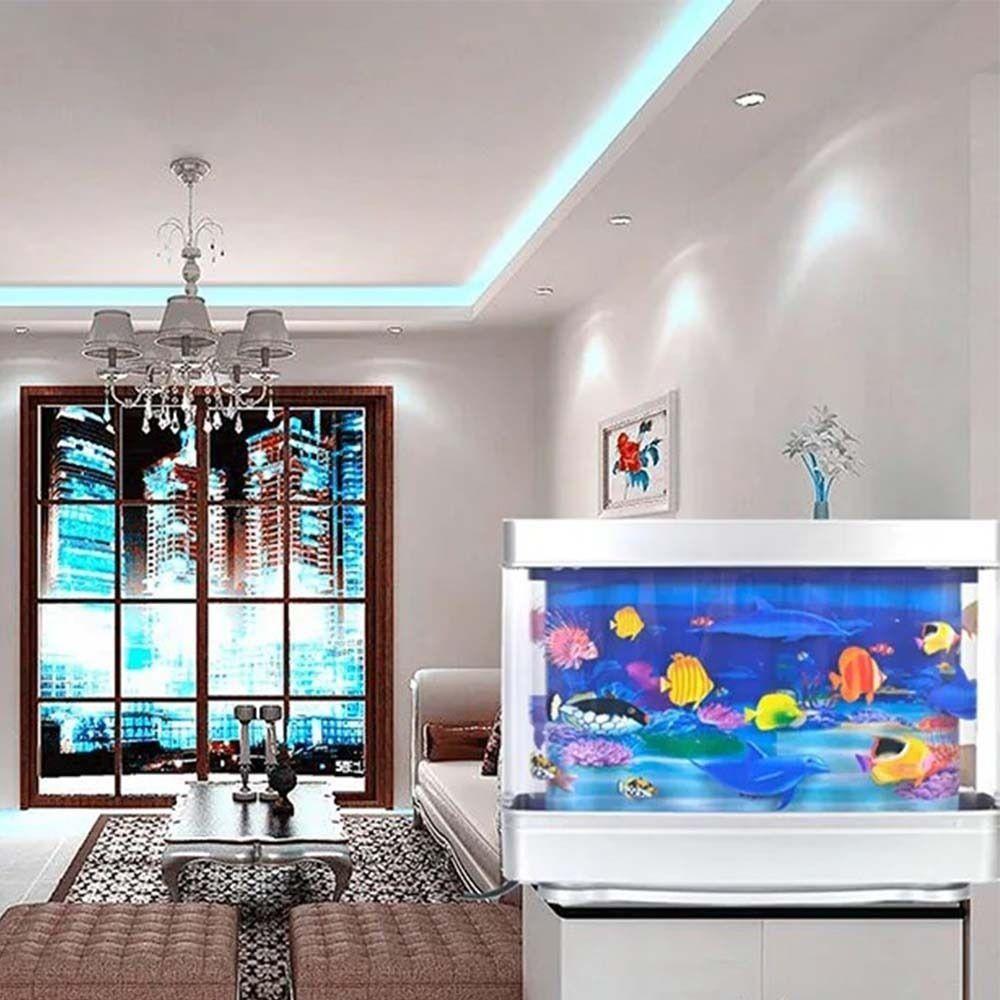With Switch Simulation Ornamental Fish Lamp Virtual Ocean Dynamic Cute Artificial Fish Tank Lamp Plastic Waterproof
