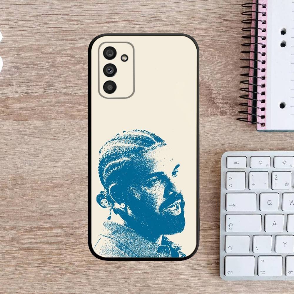 Rapper D-Drake Phone Case For Samsung Galaxy A13,A21s,A22,A31,A32,A52,A53,A71,A80,A91 Soft Black Cover