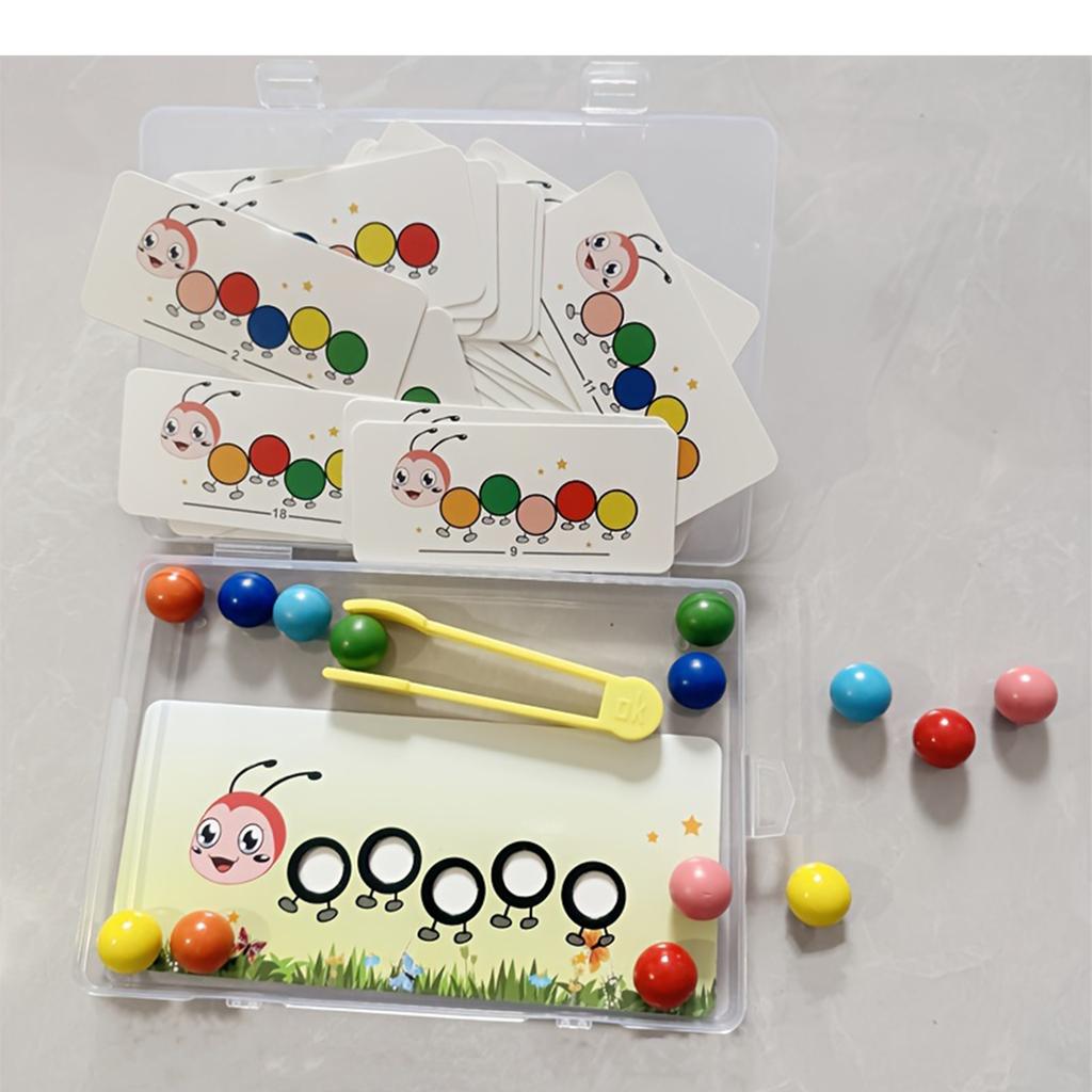 Caterpillar Bead Parent-child Interactive Early Childhood Education Toy