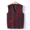 Hodo Damen V-Ausschnitt Strick-Cardigan-Weste