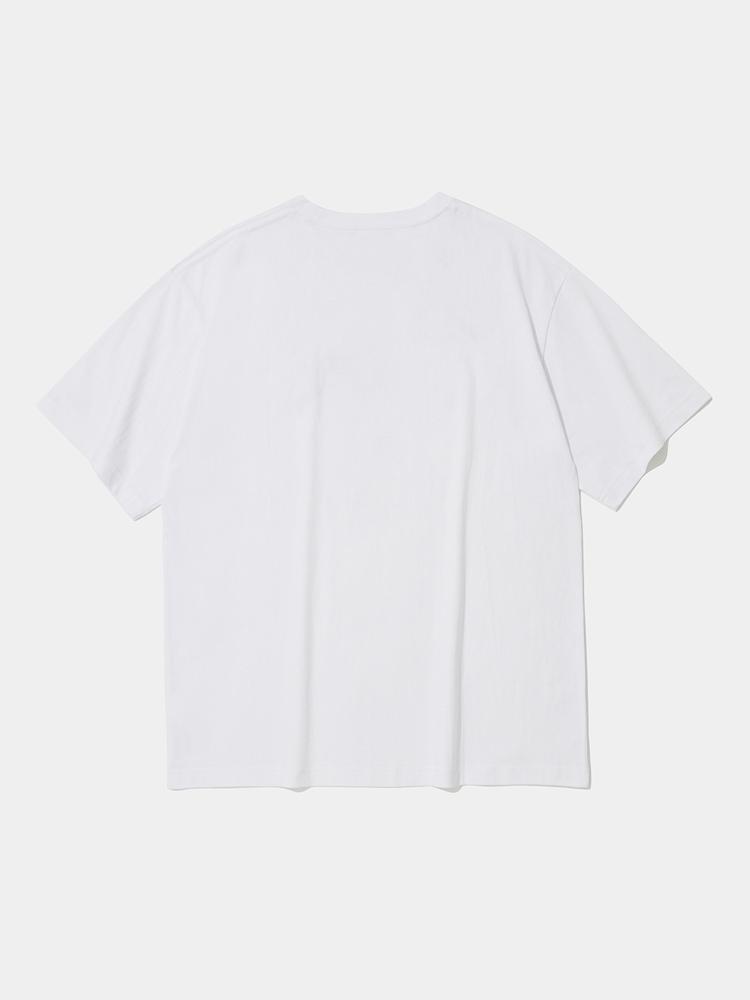 COLUMBIA UNIVERSITY Cu 1754 Arch Logo S/S T-Shirts White