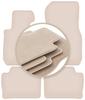 PREMIUM Beige Floor Mats For: BMW 3 G20 Sedan 2018-