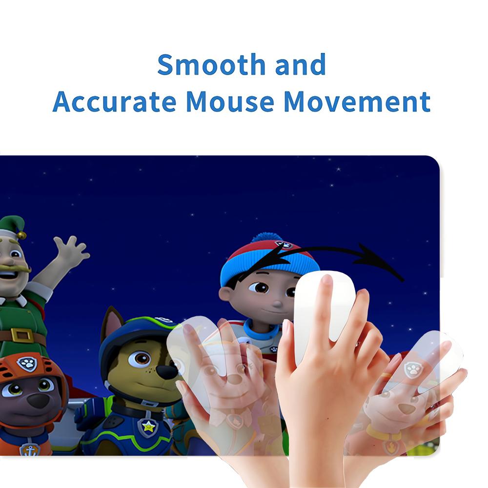 Paw Patrol'S Winter Adventure Large Gaming Mouse Pad Nonslip Rubber Base Waterproof Desk Mat For Office Pc Laptop