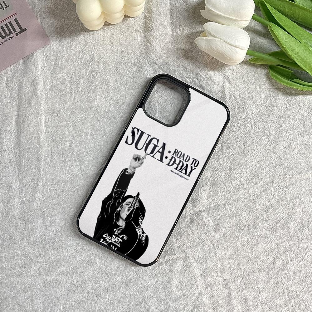 S-SUGA D-DAYs Phone Case for Iphone 16 15 14 13 12 11 Pro Max Mini 8 Plus Se Xr X Xs Fundas Shell PC+TPU Cover iPhone 16pro