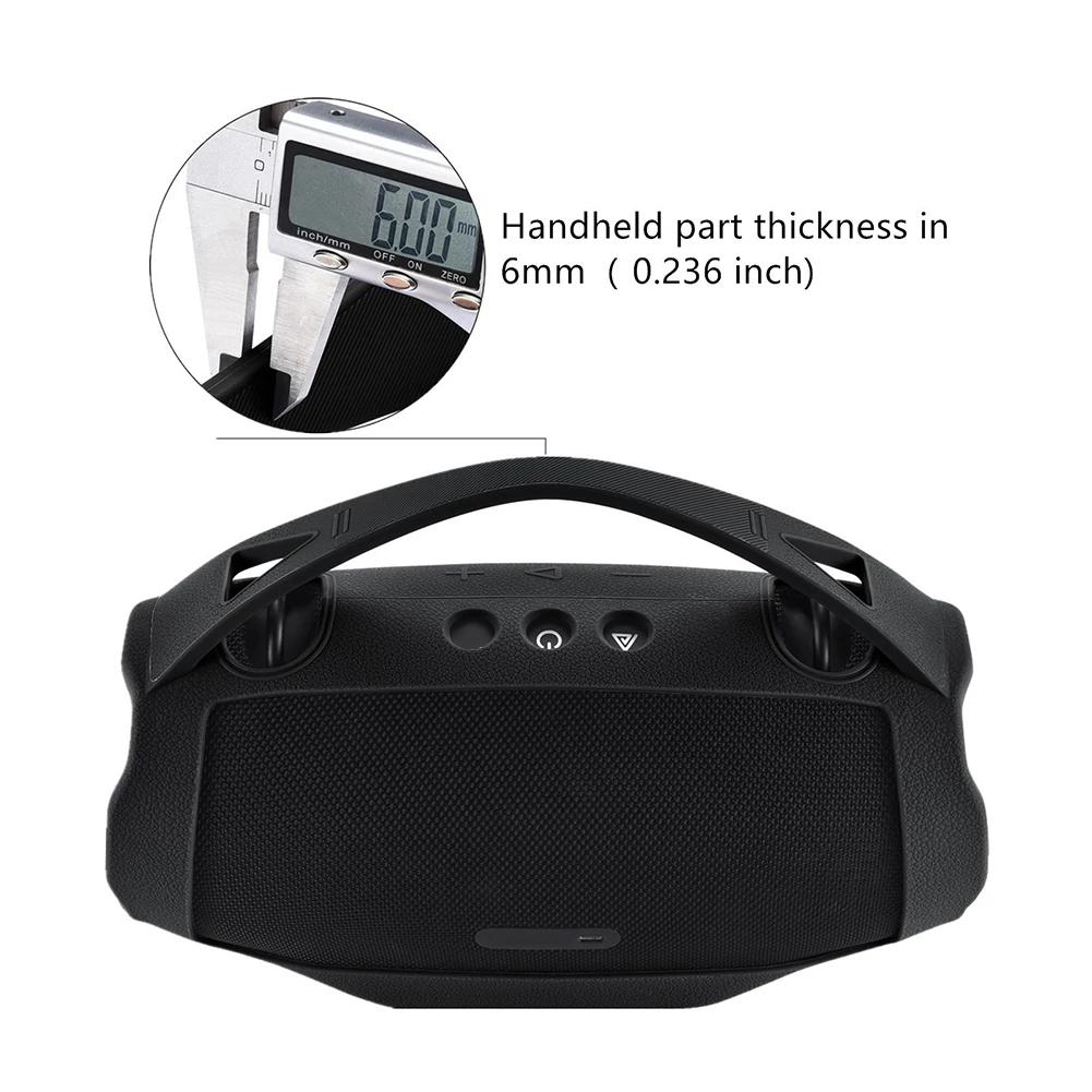 Husă de Protecție din Silicon pentru Boxă Portabilă BT JBL Xtreme 4, Rezistentă la Șocuri, cu Mâner, Husă de Călătorie Portabilă