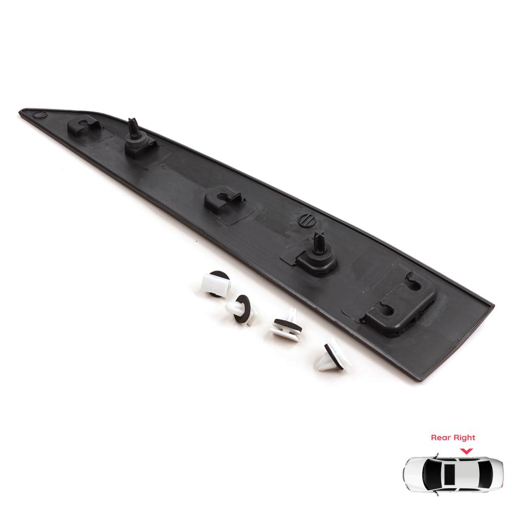 ESP1218-2 Hintere Rechte Schiebetür Zierleisten Panel für Ford Transit Tourneo Courier MK1 B460 2014-2023 1854158