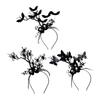 Gothic Styles Branch Design Resin Hair Band For Women Dark Elegant Head Accessory Party Halloween Costume Decoration