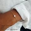 eManco Minimalist Stainless Steel Bracelets for Women Sea Imitation pearls Bracelet Women Charm Bracelet Jewelry