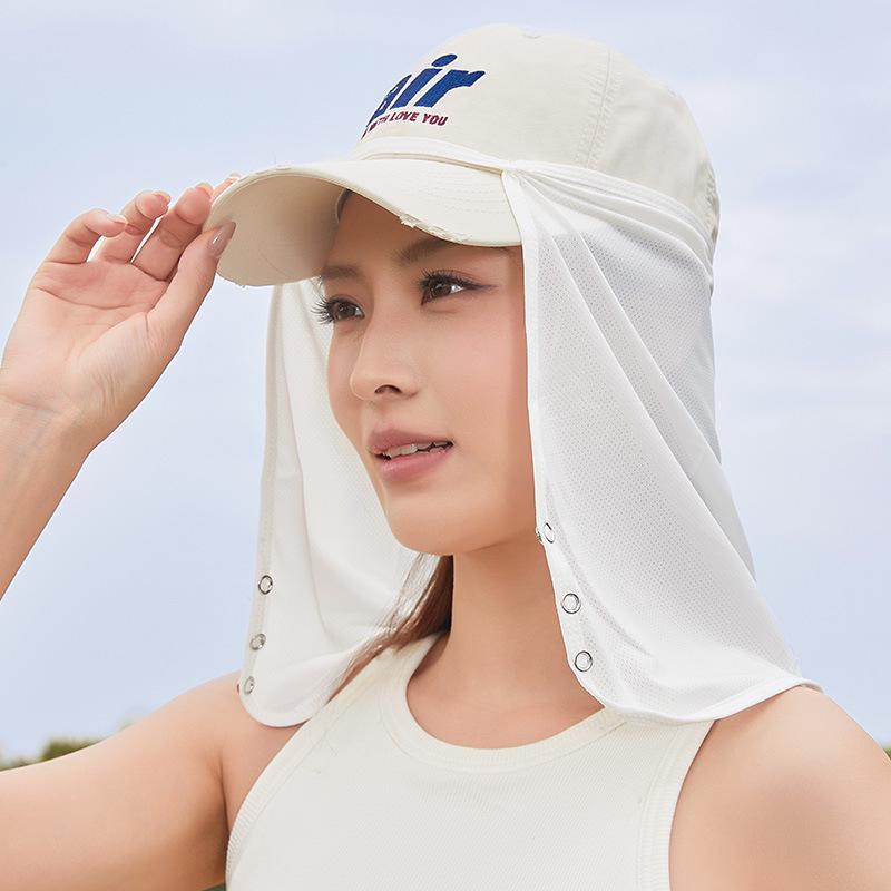

Prince Road Women s Sun Hat with Curtain & Ice Silk Face Mask, UV Protection for Hiking, Cycling, Fishing - Mosquito Proof