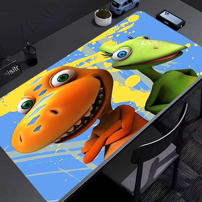 Dinosaur Train Mouse Pad - Non-Slip Rubber Base, Smooth Surface for Work,Gaming,Office,And Home Use, Desk Mouse Pad
