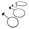 3Pcs Stable Helmet Holder Wall Mounted Rack Store Basketball Display Hanger Rack Solution To Storage Helmet