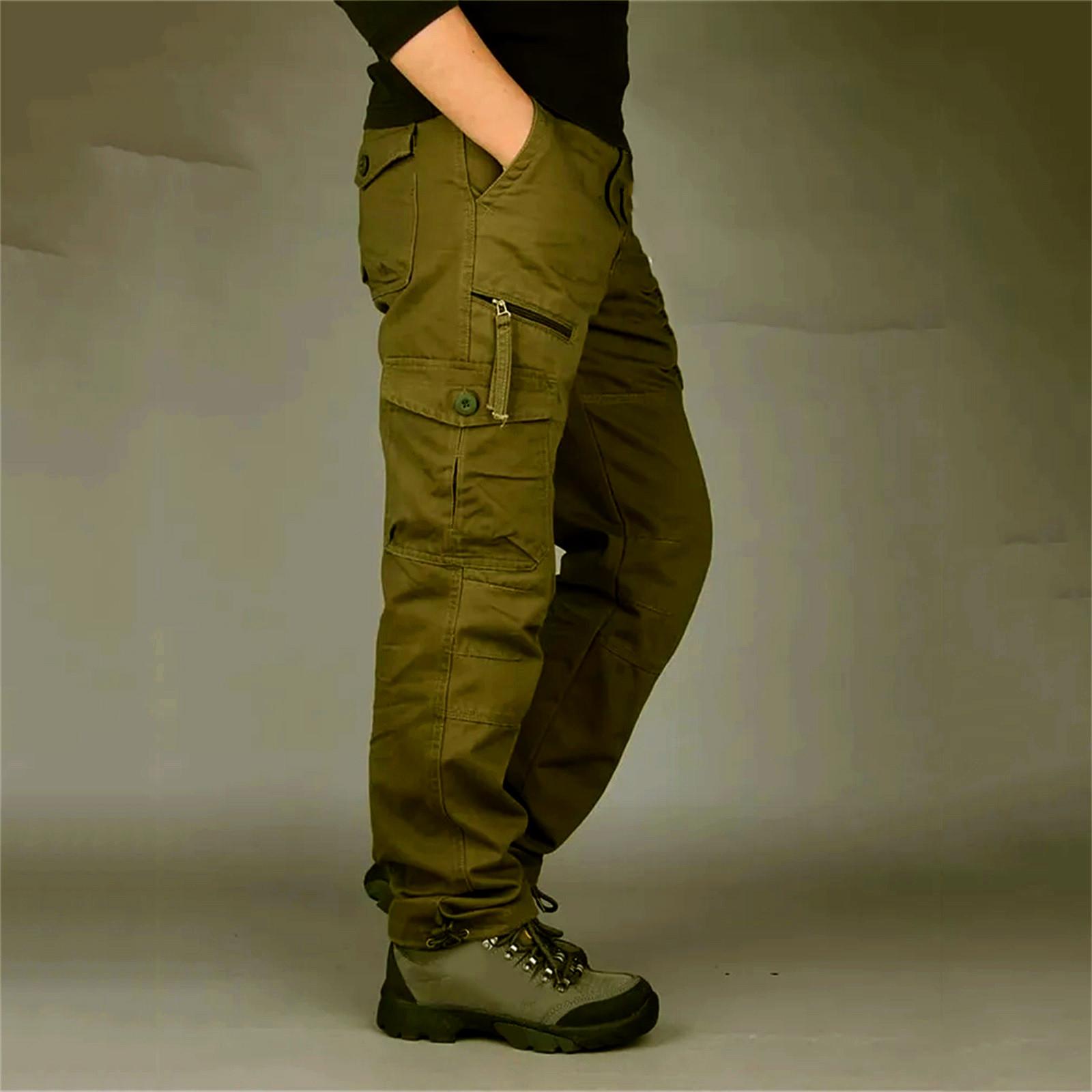 

Мужские повседневные брюки с несколькими карманами, брюки-карго в стиле милитари, уличные походные мужские брюки в стиле хип-хоп