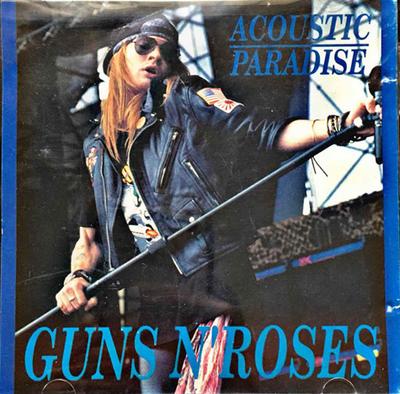 CD GUNS N ROSES  Acoustic Paradise PLAN017 PlanetX 1993 Japan Rock Used