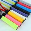 12ks Pickleball Grip Tapes Samolepící protiskluzové Superabsorpční Živé barvy Univerzální tenisové rakety Grip Tape Overgrip