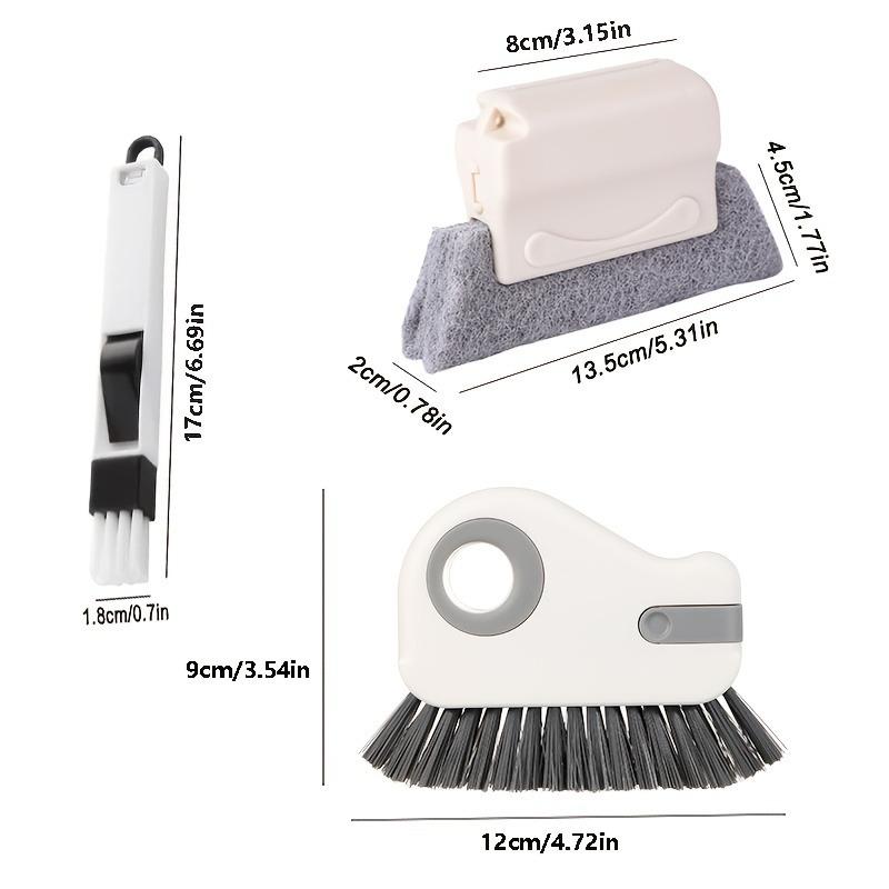 Ultimate 8-PieceTrack Cleaning Kit!Deep-Clean Brushes+Magic Reusable,Multi-Tool Power for Tackle Hidden Grime Effortlessly